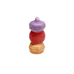 【新品・未使用】３色マカロンのチャーム　フェーヴ　フェーブ　　フランス　送料込み