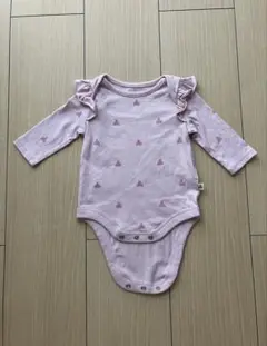【Baby GAP】肩フリル長袖ロンパース　サイズ50