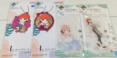 【即購入可】五等分の花嫁　一番くじ 中野二乃　G賞2種 I賞2種　セット