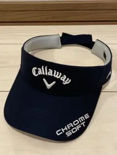 Callaway Chrome Soft バイザー ネイビー