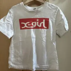 x-girl ロゴプリント Tシャツ 130cm