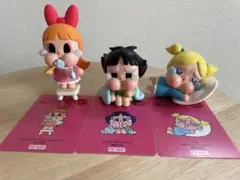 POP MART CRYBABY × パワーパフガールズ　3点セット