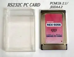 RS232C PC CARD PCMCIA 2.1/ REX-5056