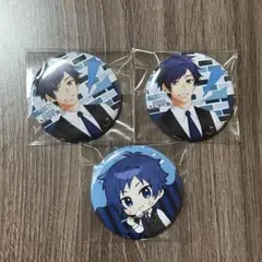ムチャ さんかく旗 缶バッジ