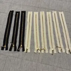 未使用★ファスナー 9本セット