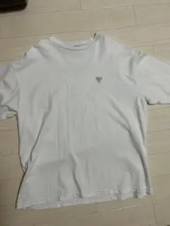 ホワイト Tシャツ FUN LIFE EASY