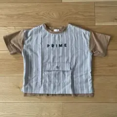 b.ROOM ストライプ Tシャツ 110