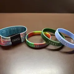 SHE'S ラバーバンド セット