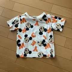 ミッキーマウス　Tシャツ　しまむら　100