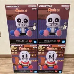 UNDERTALE あみこっと パピルス&サンズ 4体セット
