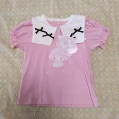 新品級♡MyMelody コラボTシャツ ゆめかわ　100㎝