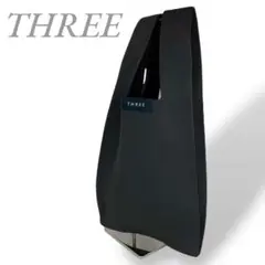 【美品】 THREE スリー ニット トートバッグ ブラック ノベルティ 厚手
