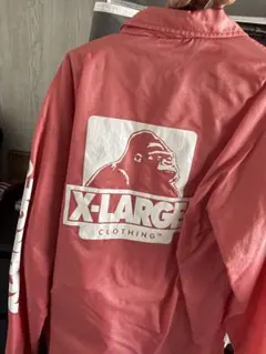 X-LARGE コーチジャケット ピンク