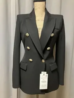 ZARA ジャケット ブラック 新品•未使用 タグ付き
