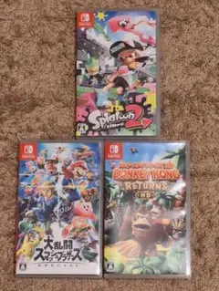 Nintendo Switch ソフト3本セット