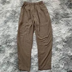美品✨【FieldCore】ブラウン カジュアルパンツ ウエストゴム 撥水効果