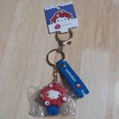 新品　ミャクミャク　キティ　サンリオ 立体 ラバーキーホルダー　万博　EXPO
