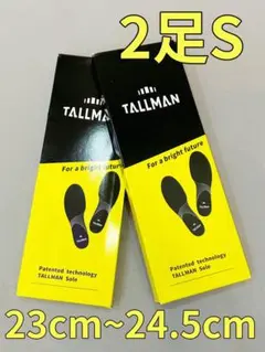 2足TALLMANトールマン靴インソール Sサイズ