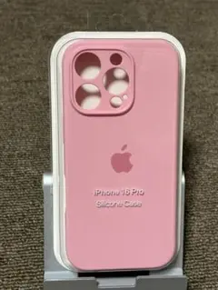 iPhone 16 Pro シリコンケース ピンク　本日限定値下げ