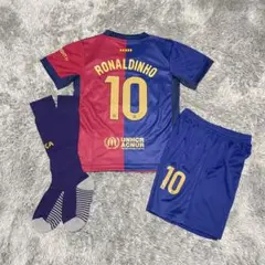★子供130cm★ ロナウジーニョ バルセロナ サッカーユニフォーム 新品 限定