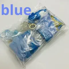 【青/ブルー】　ガチャセット　推し活　象ジョーロ　なわとび　あひる　推しごと袋