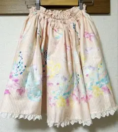 Metamorphose Temps de Fille プリントミニスカート