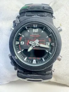 L011メンズ腕時計CASIO G-SHOCK G-100 アナデジ ブラック