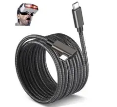 BOEN USB-C ケーブル VR対応 5m L型 4K 60Hz映像出力