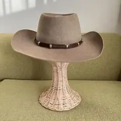 AKUBRA★未使用 58 オーストラリア製 ウエスタンハット テンガロンハット AKUBRA未使用 58 オーストラリア製 ウエスタンハット テンガロン