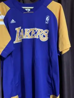 Adidas Lakers シャツ　ジャージ