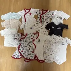 ベビー肌着　13点　50〜60cm SNOOPY Lee 西松屋　まとめ売り