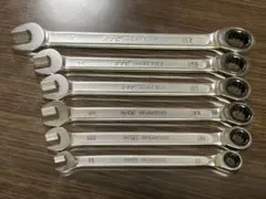 KTC ラチェットレンチ ギアレンチ 6本セット 未使用