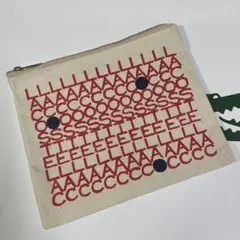 【新品未使用】LACOSTE キャンバスポーチ ノベルティ