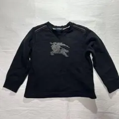 Burberry 黒 長袖 トレーナー　110