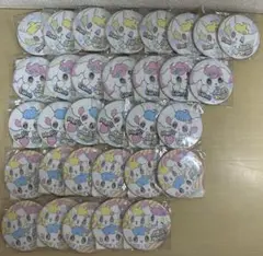 ペロペロスパークルズ　ホログラム　缶バッジ　4種31個
