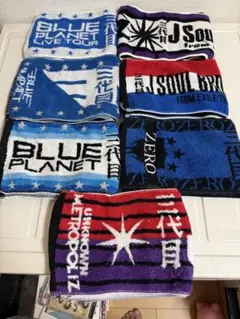LDH 三代目などタオル12枚セットBLUEPLANET LIVE TOUR 他
