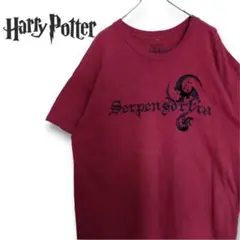 ハリー・ポッター 映画 公式 呪文 スカル デザインTシャツ ムービー XL