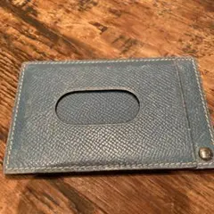 エルメス カードケース 水色