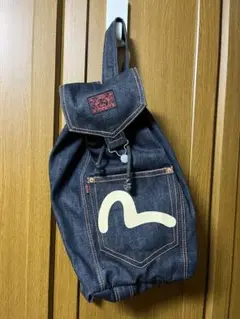 EVISU リュック カモメ刺繍 バックパック エヴィス エビス カモメ刺繍ヴィーガンレザーバックパック – EVISU