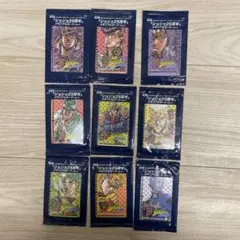 ジョジョの奇妙な冒険 25周年記念メモリアルカード 9枚セット