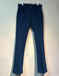 Lee リー　フレアパンツ　青緑　エメラルドグリーン　スタプレ　スリムフィット