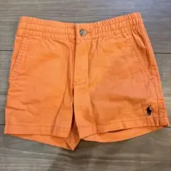 Polo Ralph Lauren オレンジ ハーフパンツ 3T