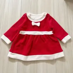 サンタコス　70-80サイズ　ワンピース