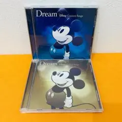 『Disney ドリームグレイテストソング CD』2枚セット レンタル使用済CD