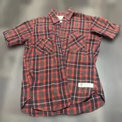 Bally半袖チェックシャツ Mサイズ