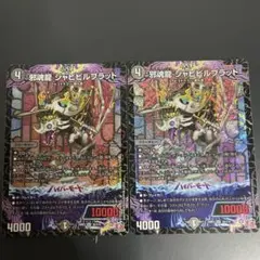 邪魂龍ジャビビルブラッド　SR ２枚セット　デュエル・マスターズ