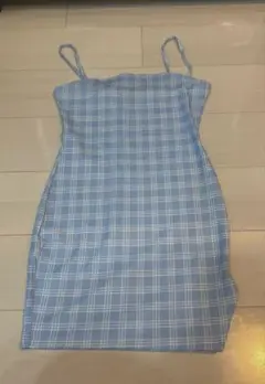 チェック ワンピース
