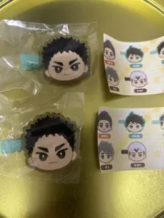 ハイキュー!!みにコレ！岩泉一 前髪クリップ2個セット