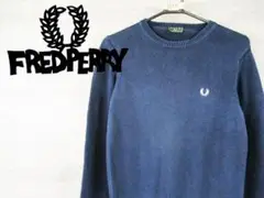 FREDPERRY●秋冬●レディース イタリア製<丸首 ニット>S●M1655c