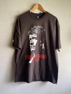 00s WWF グッドレギュラー 追悼　tシャツ メモリアル　エディ　ゲレロ　茶